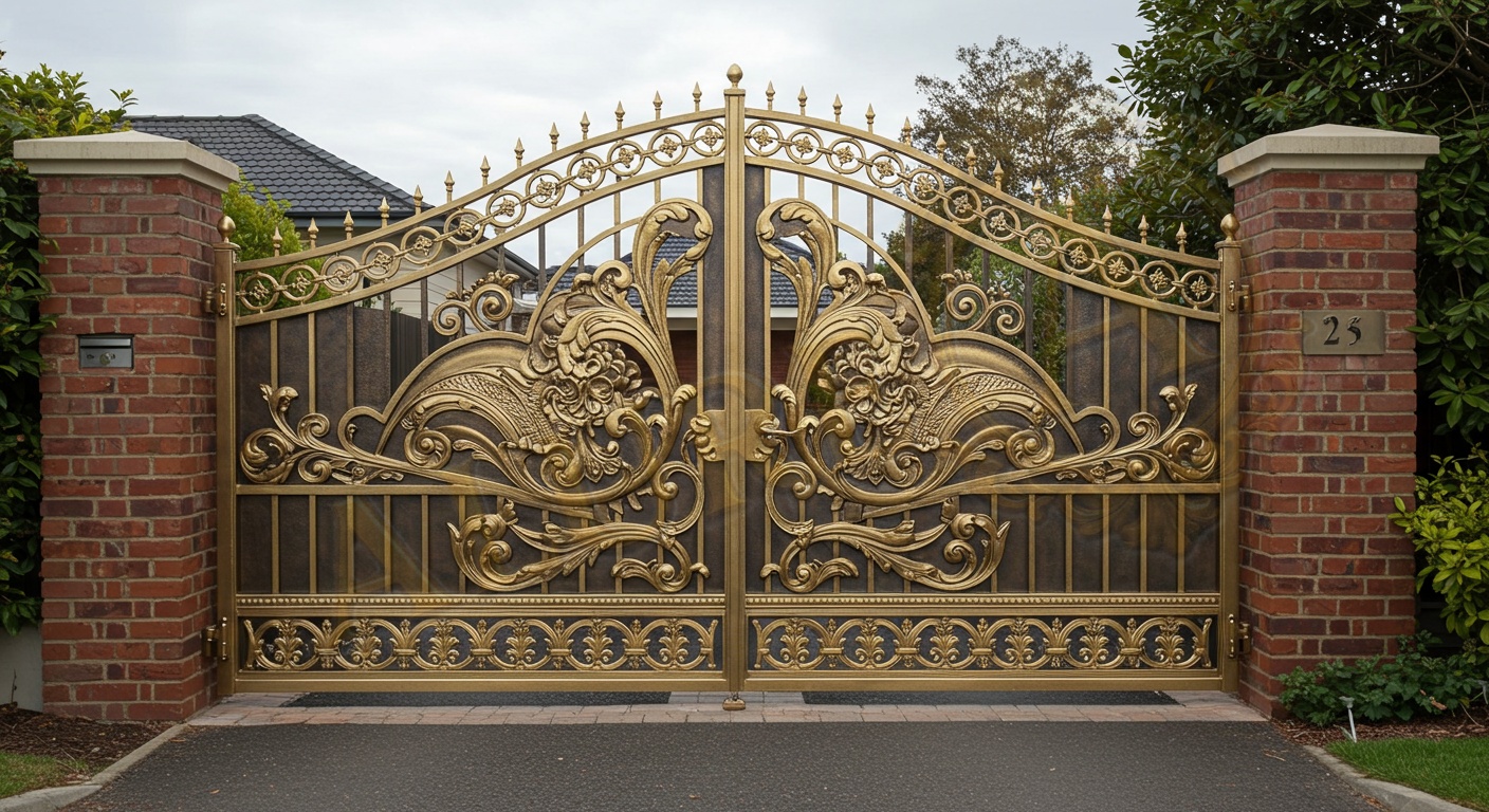 Majestic Fleur-de-Luxe Gates